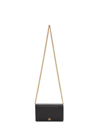Gucci Black Small Marmont Chain Bag