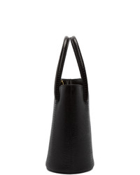 Little Liffner Black Snake Mini Tulip Tote