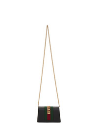 Gucci Black Supermini Sylvie Chain Bag