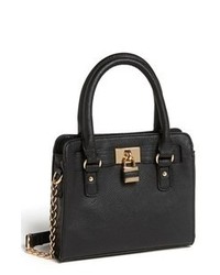BP. Faux Leather Crossbody Bag Black One Size