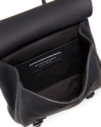 Burberry Bridle Small Soft Leather Crossbody Bag Black