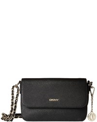 DKNY Women's Bryant Park Small Flap Crossbody Bag - Black