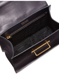 Prada Cahier Medium Calf Leather Crossbody Bag