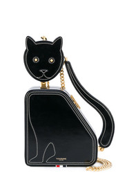 Thom Browne Cat Icon Calfskin Clutch Bag