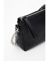 Forever 21 Chained Faux Leather Crossbody