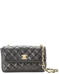 Chanel Vintage Mini Half Flap Crossbody Bag