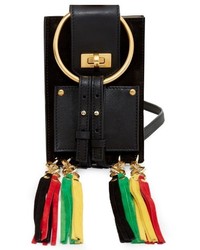 Chloé Chlo Jane Mini Fringed Suede And Leather Cross Body Bag