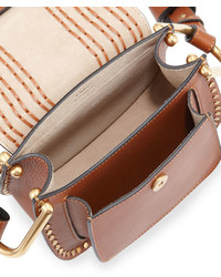 Chloé Chloe Hudson Mini Leather Saddle Bag