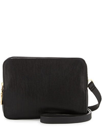 French Connection Cosmic Small Textured Crossbody Bag Black