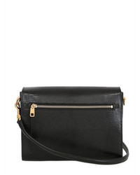 Dolce & Gabbana Lucia Embossed Leather Shoulder Bag