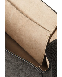 Chloé Drew Small Textured Leather Shoulder Bag Black