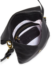 Cynthia Vincent Ember Leather Crossbody Bag Black