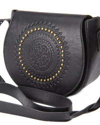 Forever 21 Embossed Faux Leather Crossbody