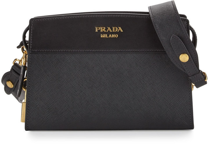 Prada Esplanade Saffiano Crossbody Bag, $1,650, Neiman Marcus