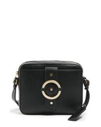Sole Society Faux Leather Camera Crossbody Bag