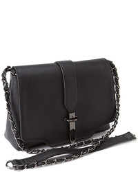 Forever 21 Faux Leather Chain Strap Crossbody