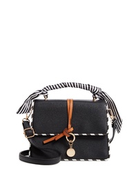 Knotty Faux Leather Crossbody Camera Bag