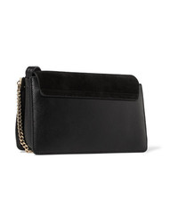 Chloé Faye Small Leather And Suede Shoulder Bag