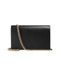 Gucci Gg Marmont Leather Mini Chain Bag