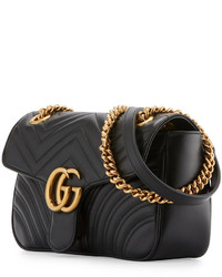 Gucci Gg Marmont Small Matelass Shoulder Bag