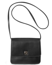 Giani Bernini Handbag Flap Triple Entry Leather Crossbody Bag