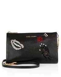 Marc Jacobs Hand To Heart Leather Crossbody Bag