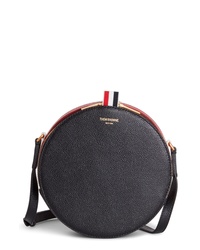 Thom Browne Hat Box Jr Leather Crossbody Bag