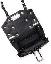 Proenza Schouler Hava Chain Leather Crossbody Bag Black