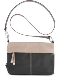 Tignanello Horizontal Leather Convertible Crossbody Bag