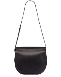 Givenchy Infinity Chain Trim Saddle Bag Black