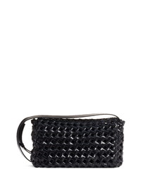 Bottega Veneta Intrecciato Crochet Leather Shoulder Bag