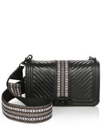 Rebecca Minkoff Jacquard Love Leather Crossbody Bag