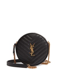 Saint Laurent Jade Matelasse Leather Crossbody Bag