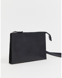 French Connection Josephina Trio Cross Body Bag In Recyled Leather