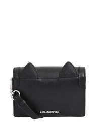 Karl Lagerfeld K Kocktail Cat Faux Leather Shoulder Bag