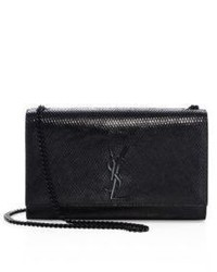 Saint Laurent Kate Monogram Medium Leather Chain Shoulder Bag
