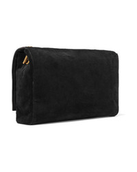 Saint Laurent Kate Reversible Leather And Suede Shoulder Bag