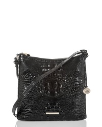 Brahmin Katie Croc Embossed Leather Crossbody Bag