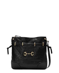Gucci Large 1955 Horsebit Leather Messenger Bag