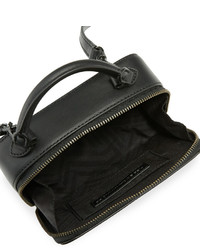 Rebecca Minkoff Leather Box Crossbody Bag Black
