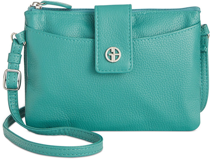 Giani Bernini Softy Leather All In One Wallet Only At Macys, $34, Macy's