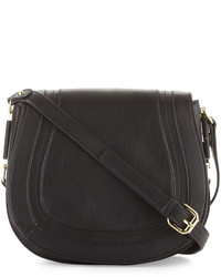 French Connection Liza Large Crossbody Bag Black