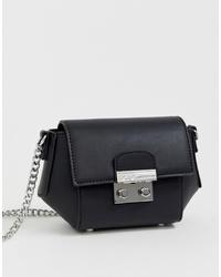BCBGeneration Lock Detail Cross Body Bag With Chain