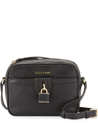 Cole Haan Locklyn Leather Crossbody Bag Black