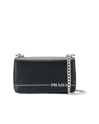 Prada Logo Chain Shoulder Bag