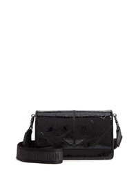 Zadig & Voltaire Lolita Crinkle Patent Leather Crossbody Bag