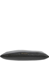 Ted Baker London Chaini Textured Leather Shoulder Bag Black