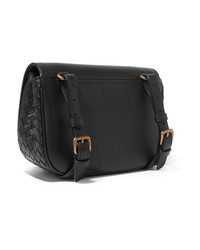 Bottega Veneta Luna Small Intrecciato Leather Shoulder Bag
