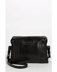 Marc Jacobs Wellington Peggy Leather Crossbody Bag Small Black