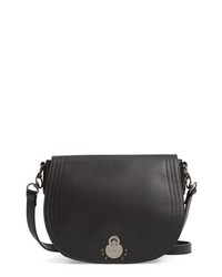 Longchamp Medium Cavalcade Leather Saddle Bag